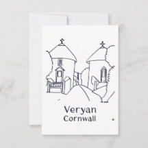 tarjeta de Veryan Roundhouses