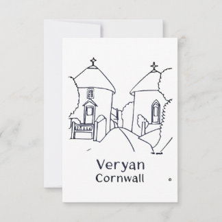 Agradecimiento tarjeta de Veryan Roundhouses