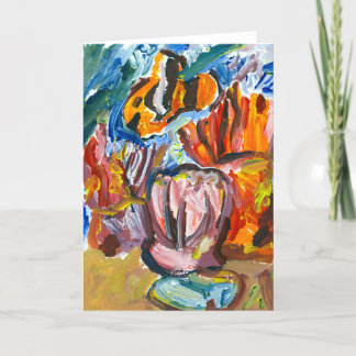 Agradecimiento Tarjeta de vida marina