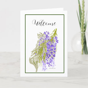Agradecimiento Tarjeta de Wisteria