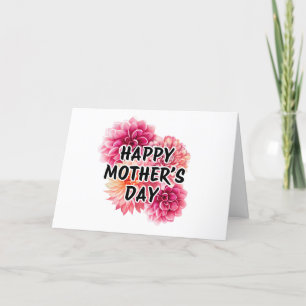Agradecimiento Tarjeta del día de la madre