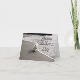 Agradecimiento Tarjeta del Día de la Madre con foto occidental en