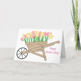 AGRADECIMIENTO TARJETA DEL DÍA DE LA MADRE DE CARTA FLORAL