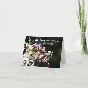 AGRADECIMIENTO TARJETA DEL DÍA DE LA MADRE PARA LA HIJA