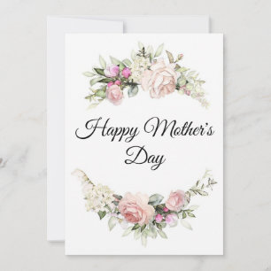 Agradecimiento Tarjeta del día de madre