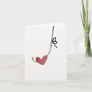 Agradecimiento Tarjeta del Día de San Valentín 'Enganchado en ti'