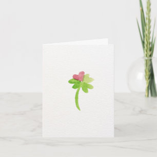 Agradecimiento Tarjeta del Día de San Valentín Eres Mi Suerte