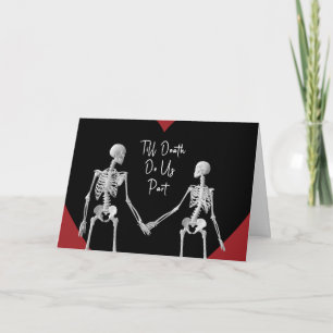 Agradecimiento Tarjeta del Día de San Valentín 'Hasta que la Muer