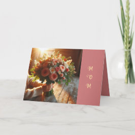 AGRADECIMIENTO TARJETA DEL DÍA DE UNA MADRE BOUQUET