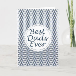 Agradecimiento Tarjeta del Día del Padre de los Mejores Papás