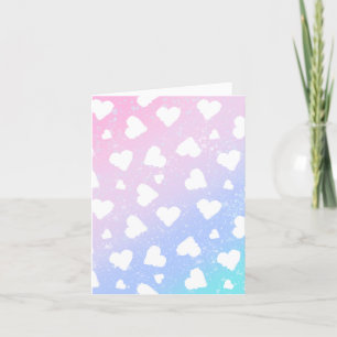 Agradecimiento Tarjeta Día de San Valentín KiniArt Hearts
