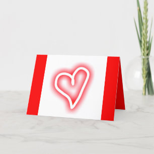 Agradecimiento Tarjeta El día de San Valentín moderna