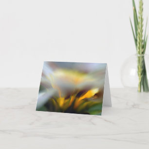 Agradecimiento Tarjeta en blanco de flor emergente