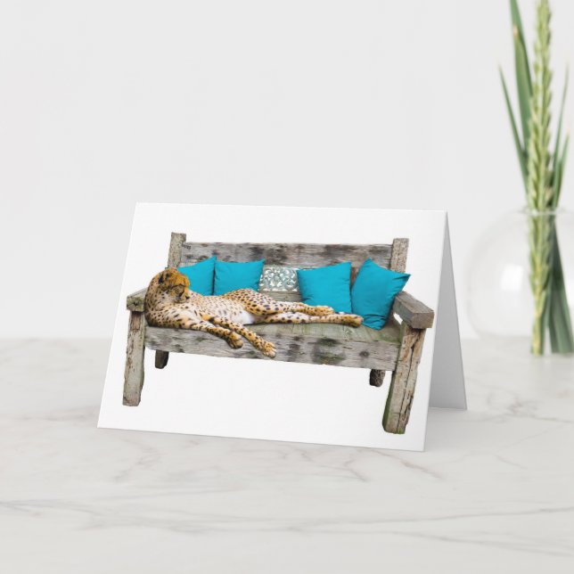 AGRADECIMIENTO TARJETA EN BLANCO DE QUEEN CHEETAH (Anverso)