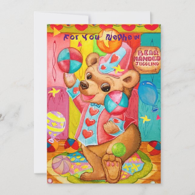 Agradecimiento Tarjeta Especial De Saludos De Cumpleaños Para Sob (Anverso)