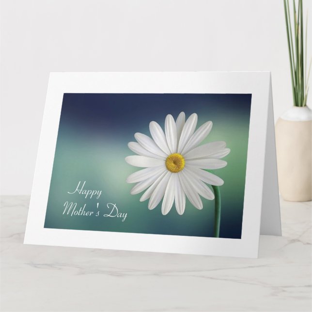 Agradecimiento Tarjeta feliz del día de la madre (Anverso)