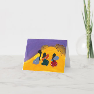 Agradecimiento Tarjeta mágica de búfalo