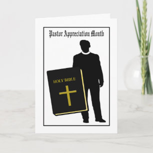 Agradecimiento Tarjeta Mes de Apreciación del Pastor