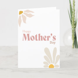 Agradecimiento Tarjeta moderna del Día de la Madre