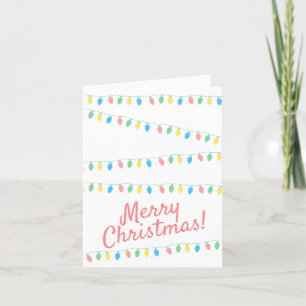 Agradecimiento Tarjeta navideña de navidad