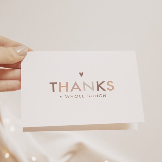 Agradecimiento Tarjeta Neutral Moderna de Género (Subido por el creador)