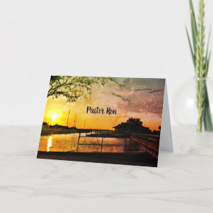 Agradecimiento Tarjeta personalizada del aprecio de la dirección