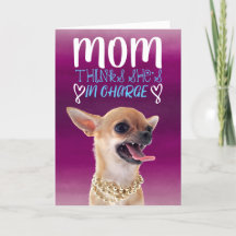 Tarjeta personalizada del Día de la Madre para per