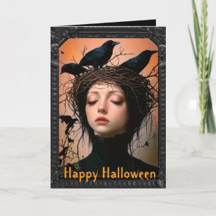 Agradecimiento Tarjeta plegada de Halloween