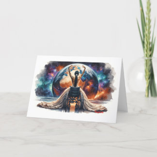 Agradecimiento Tarjeta plegada todo propósito de 5" x 7"