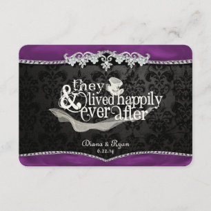 Agradecimiento Tarjeta real del cuento de hadas gracias