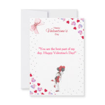 Tarjeta Romántica del Día de San Valentín – Eres l