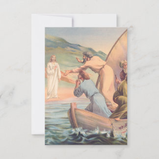 Agradecimiento Tarjeta Sagrada de la Aparición de Jesús en el Mar
