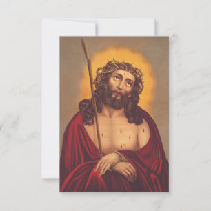 Agradecimiento Tarjeta Sagrada del Hombre de Dolores