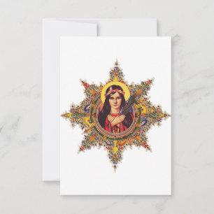 Agradecimiento Tarjeta Sagrada Premium de Santa Filomena