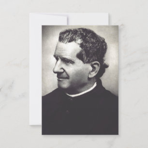 Agradecimiento Tarjeta Santa de Don Bosco