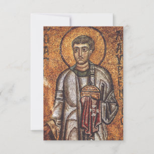 Agradecimiento Tarjeta Santa de San Lorenzo de Roma
