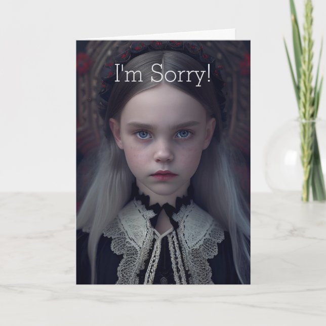 AGRADECIMIENTO TARJETA TRISTE DE LAMENTACIÓN PARA CUALQUIERA (Anverso)