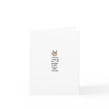 Te amo... en serio... Tarjeta de felicitación