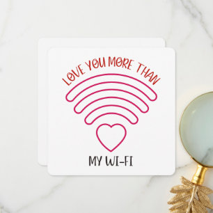 Agradecimiento Te Amo Más - Tarjeta del Día de San Valentín