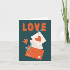 Agradecimiento Te encanta la tarjeta de San Valentín