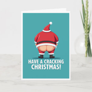 Agradecimiento Tener una tarjeta de Navidades de cracking