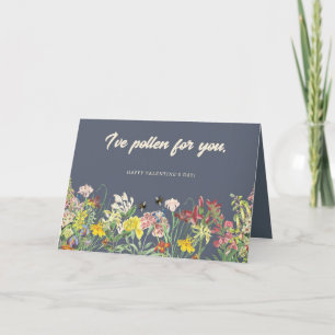 Agradecimiento Tengo la tarjeta de El día de San Valentín Polen p