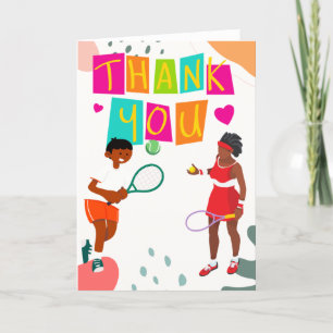 Agradecimiento Tenis Gracias tarjeta de entrenador