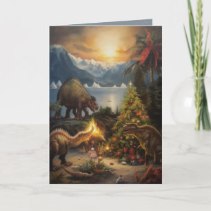 Agradecimiento Terrible Tarjeta de Navidades Lizard