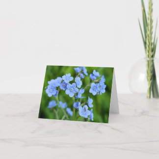 Agradecimiento Touch de la Naturaleza - Tarjeta de felicitación y