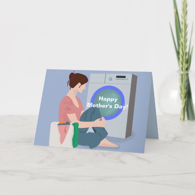 AGRADECIMIENTO TRABAJO NUNCA HIZO LA TARJETA DEL DÍA DE LA MADRE (Anverso)