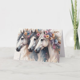 AGRADECIMIENTO TRES MUJERES BLANCAS TARJETA DE TODA OCASIÓN