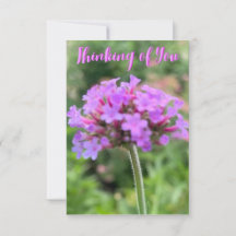 Un indicio de la tarjeta de cierre "Pensando en ti