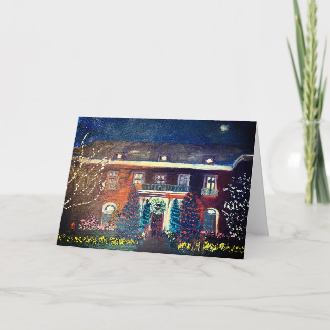 Agradecimiento Una tarjeta de Navidad de Filoli (Anverso)