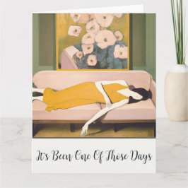 Agradecimiento Uno De Esos Días - Gran Tarjeta